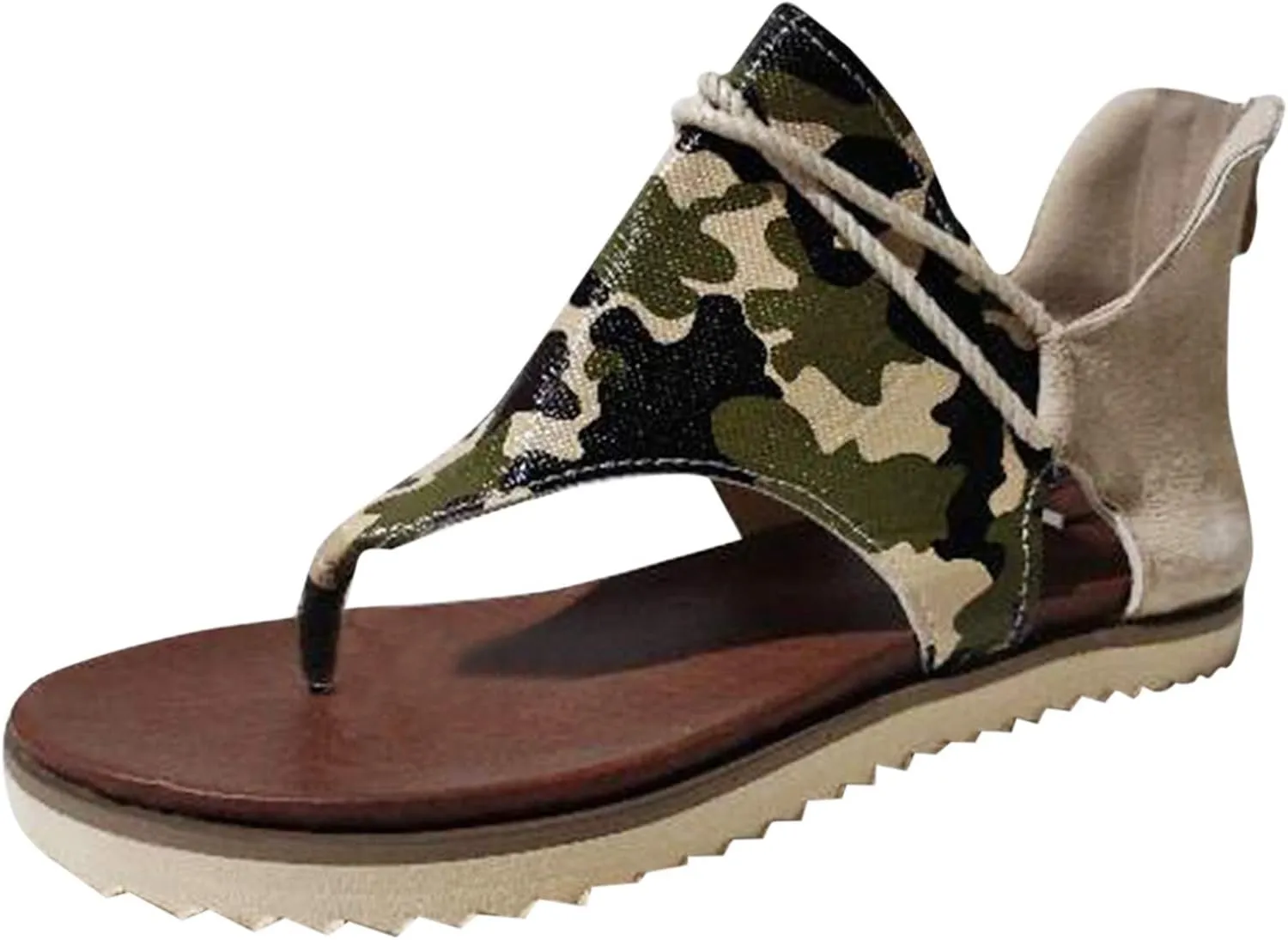Women's Sandals Slip on Comfortable Slippers for Women Indoor and Outdoor Retro Large Size Summer Mules Shoes