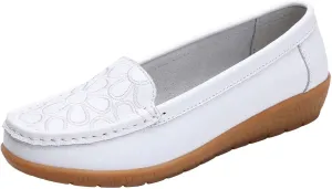 Women's Shoes Casual Dressy Soft Sole Slip On Chunky Loafers Shoes Cute Comfortable Casual Business Work Flats