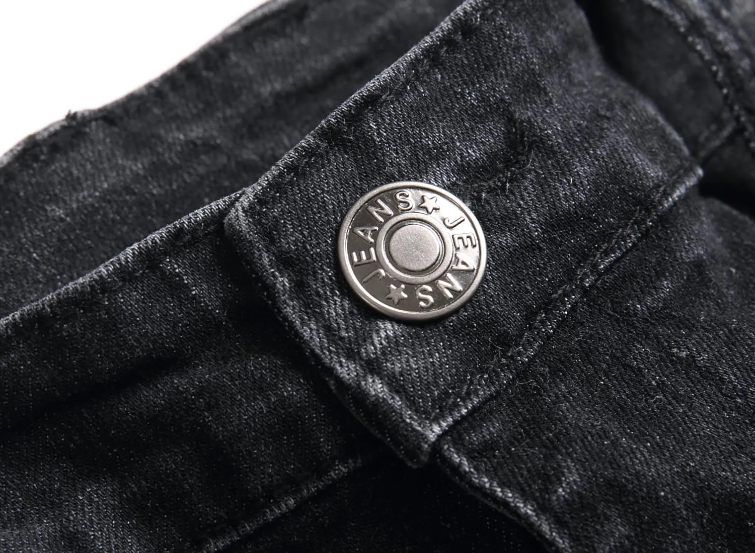 XIMXIMMTIAN Mens Slim Fit Jeans Stretch Ripped Biker Jeans for Men Fashion Straight Comfort Flex Waist Casual Denim Pants